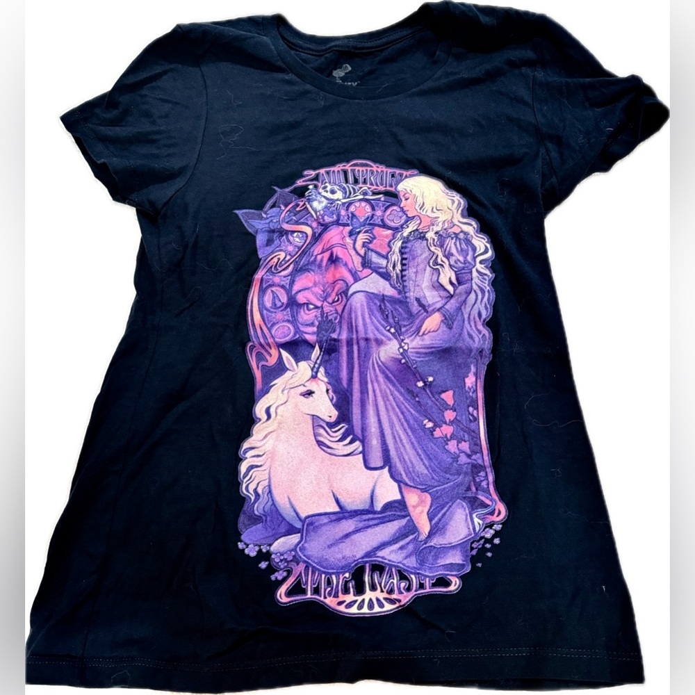 Tee Fury The Last Unicorn Lady Amalthea women’s t shirt top S